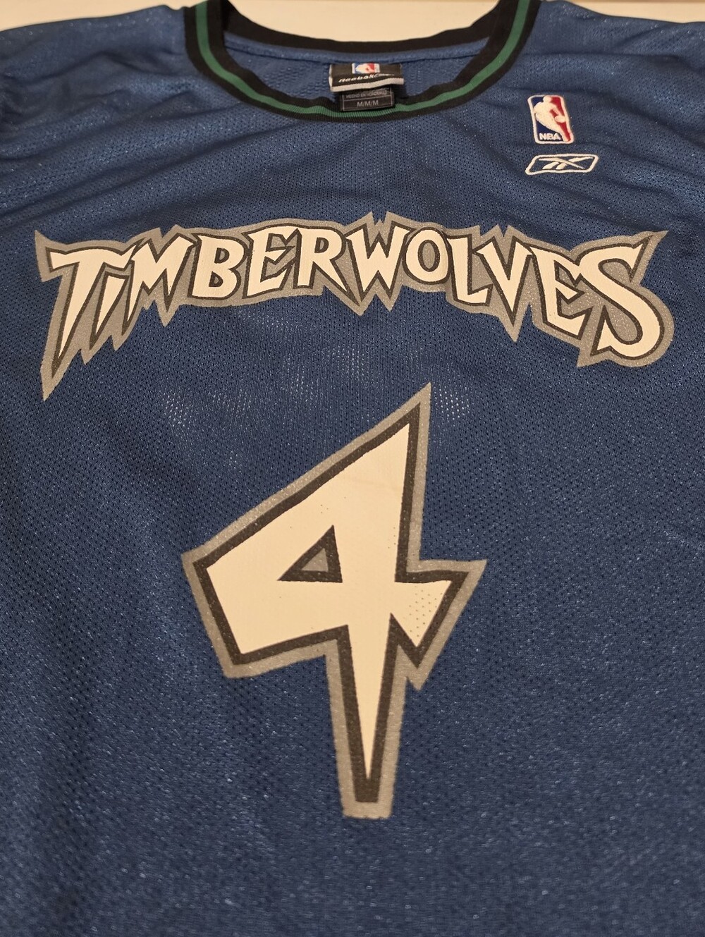 Vintage 2000s Reebok Minnesota Timberwolves Randy Foye #4